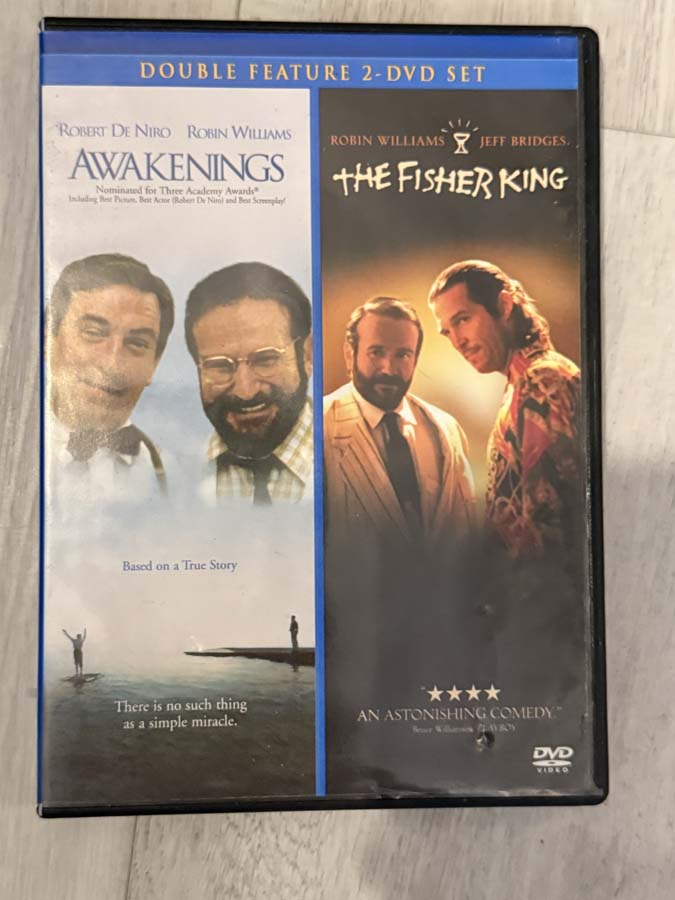 dvd – Awakenings / The Fisher King (double feature)
