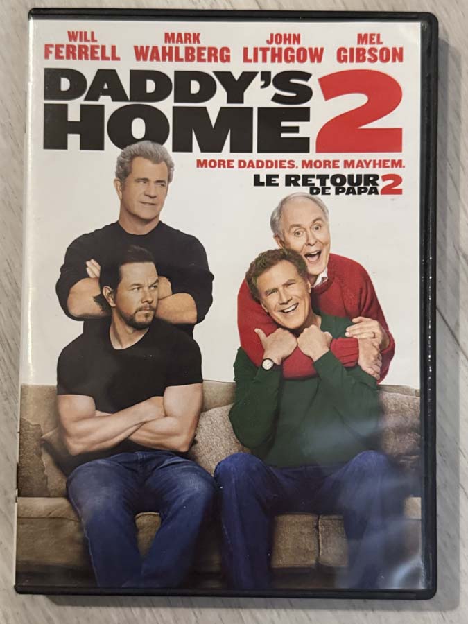 dvd – daddy’s home 2 (2017)