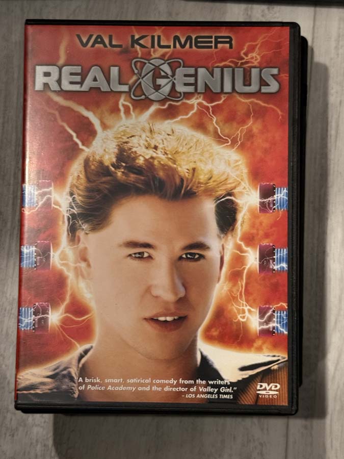 dvd – real genius (1985)