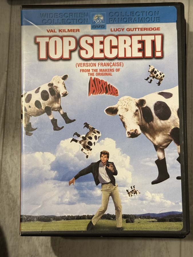 dvd – top secret (1984)