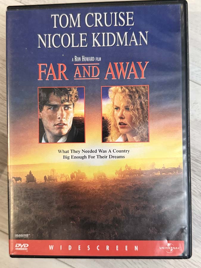 dvd – far and away (1992)