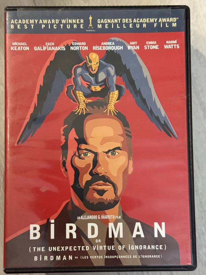 dvd – birdman (2014)