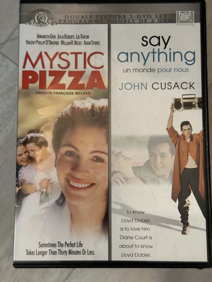 dvd – Mystic Pizza / Say Anything (Double Feature)