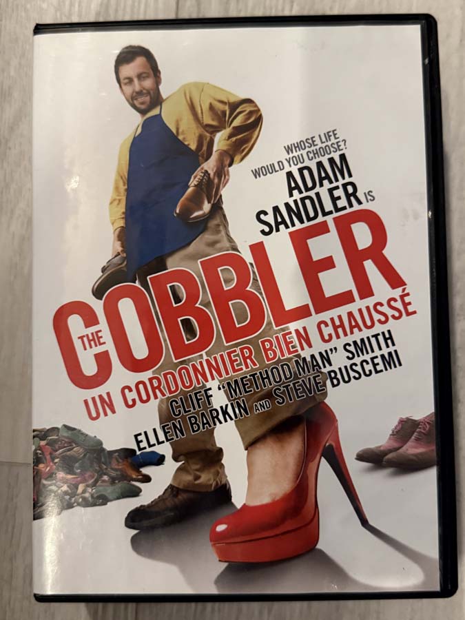dvd – the cobbler (2014)