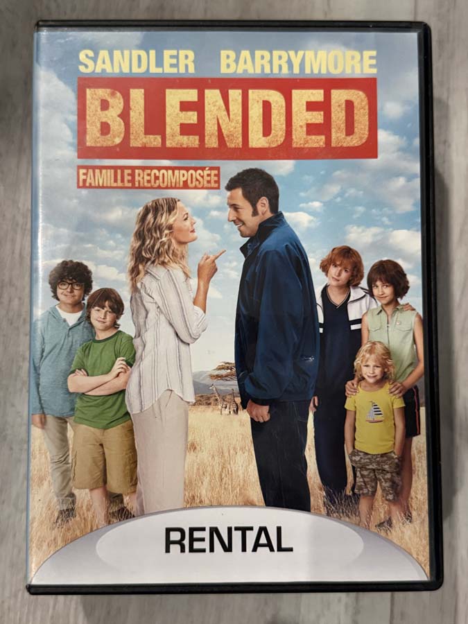 dvd – blended (2014) rental edition