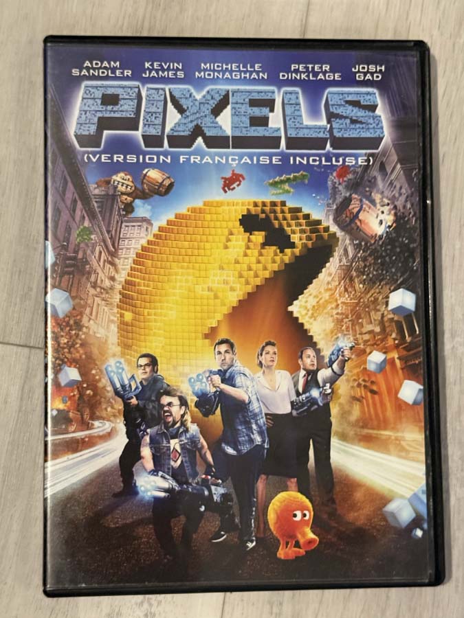 dvd – pixels (2015)