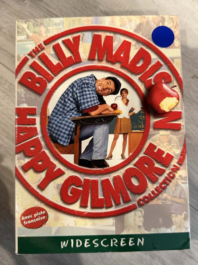 dvd – The Billy Madison Happy Gilmore Collection