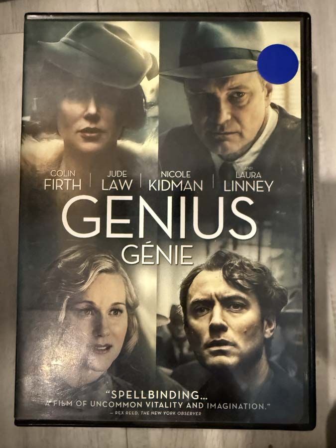 dvd – genius (2016)