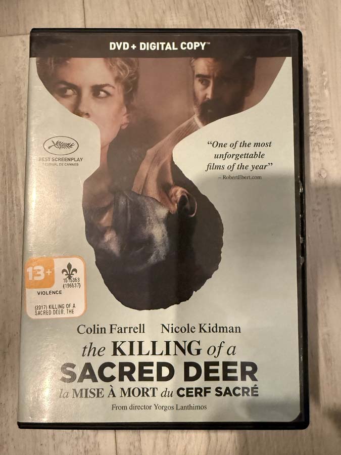 dvd – The Killing of a Sacred Deer (2017)
