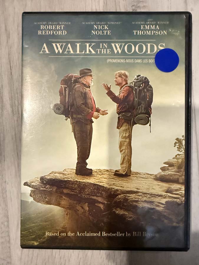 dvd – a walk in the woods (2015)