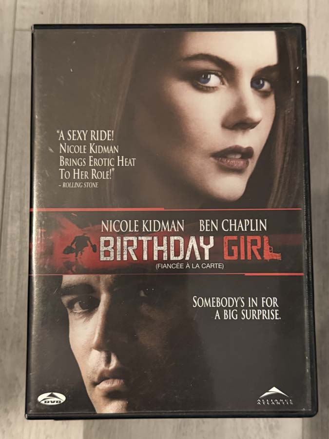 dvd – birthday girl (2001)