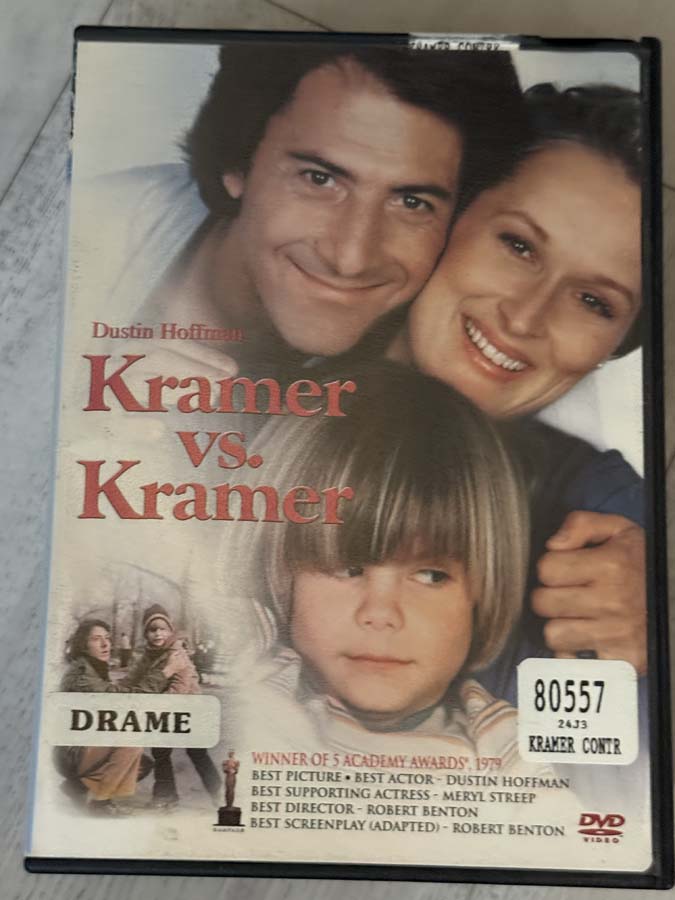 dvd – Kramer vs. Kramer (1979)