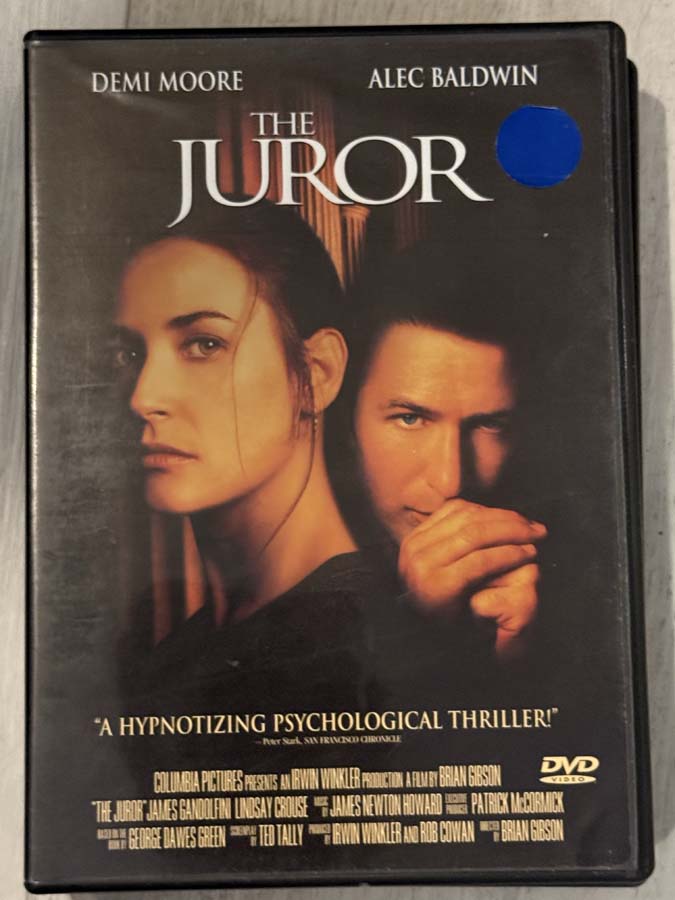dvd – the juror (1996)