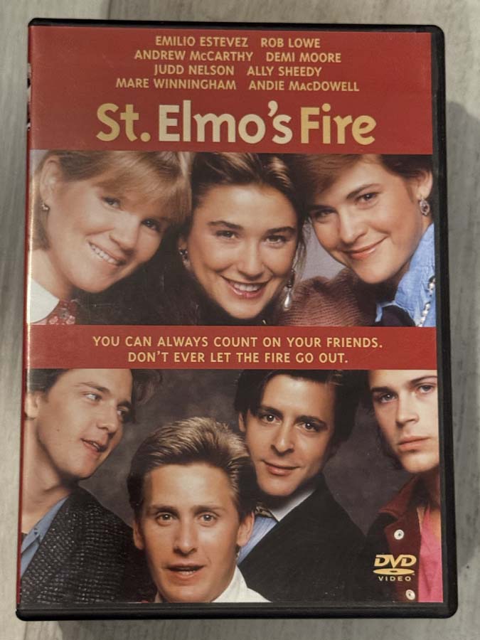 dvd – st elmo’s fire (1985)