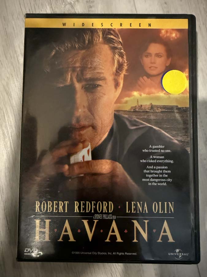 dvd – havana (1990)
