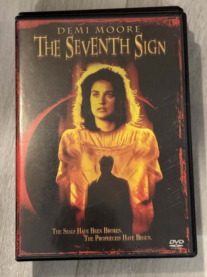 dvd – the seventh sign (1988)
