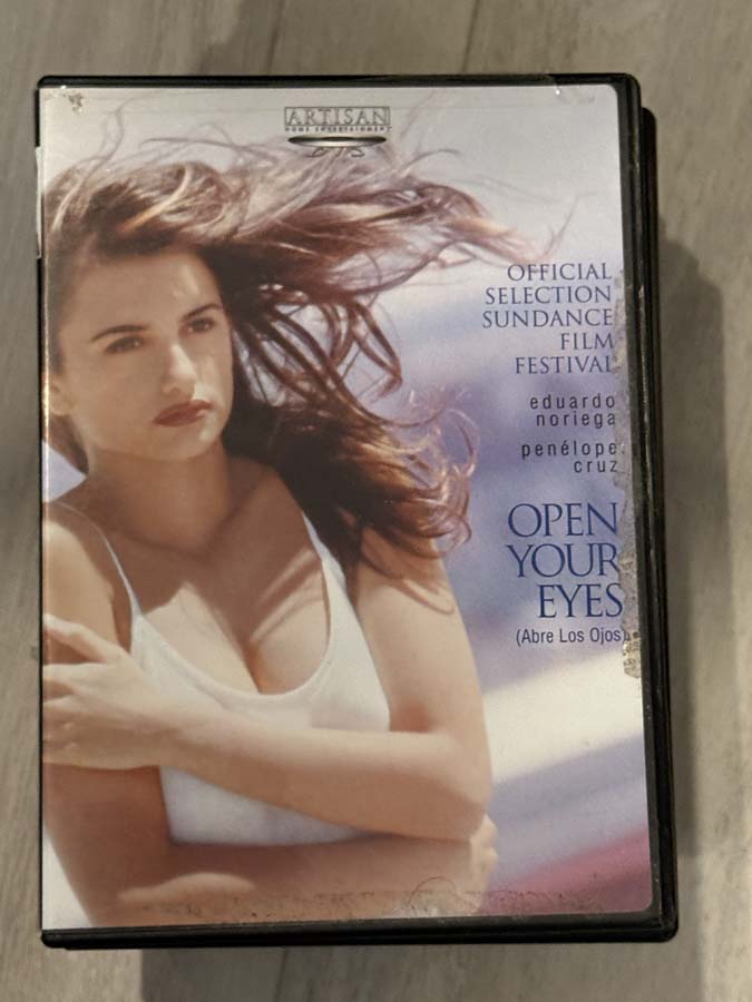 dvd – open your eyes (1997)