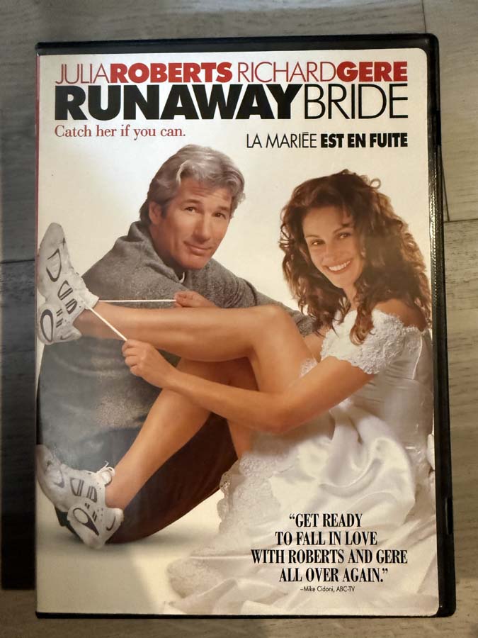 dvd – runaway bride (1999)