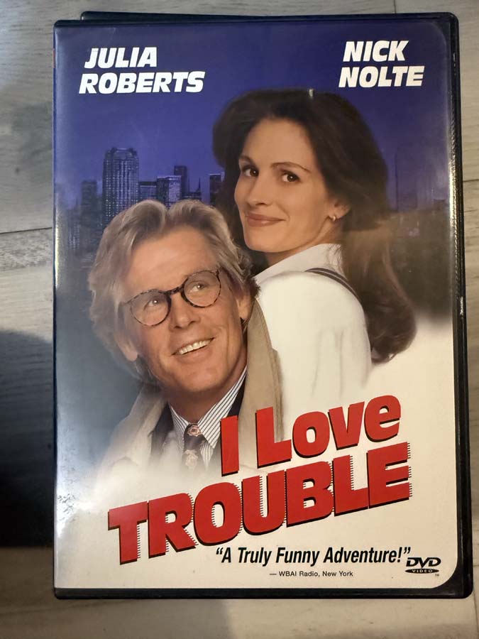 dvd – i love trouble (1994)