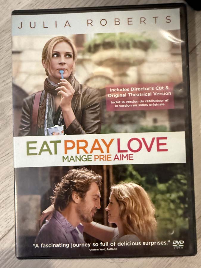 dvd – eat pray love (2010)