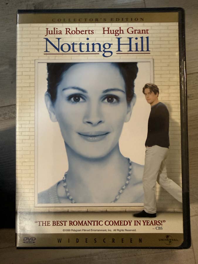 dvd – notting hill (1999)