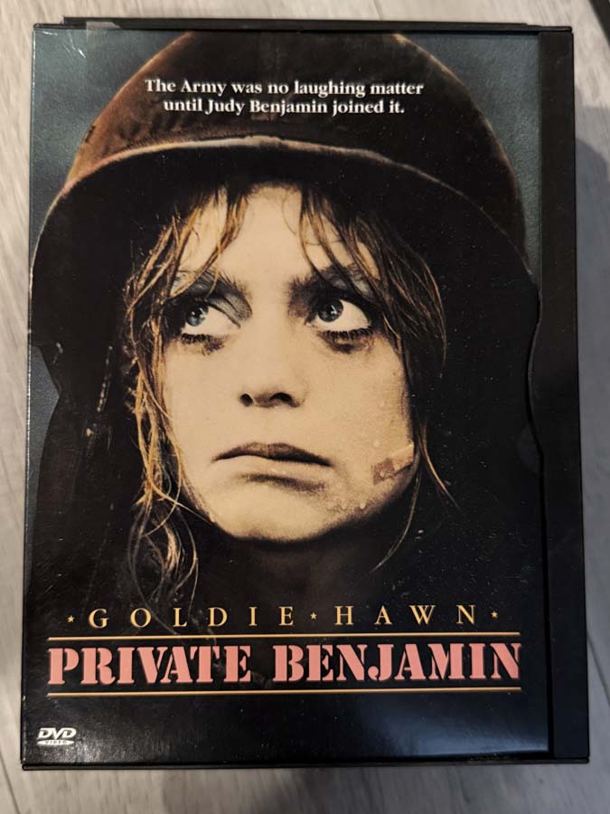 dvd – Private Benjamin (1980) snap case