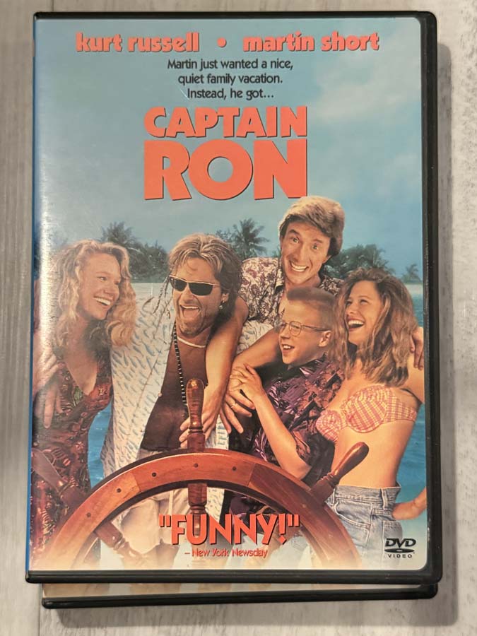 dvd – captain ron (1992)