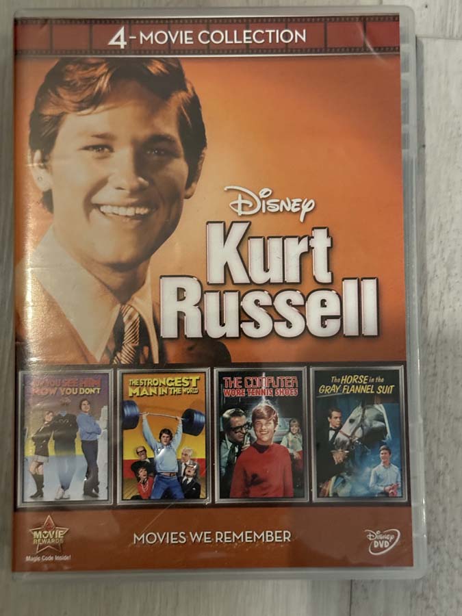 dvd – 4 movie collection kurt russell disney