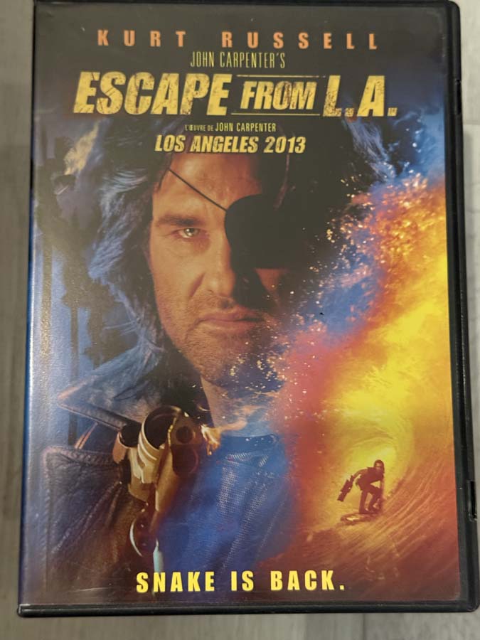 dvd – escape from l.a. (1996)