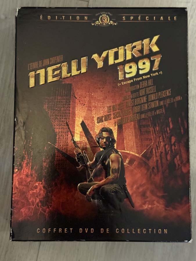 dvd – escape from new york (1981) special edition