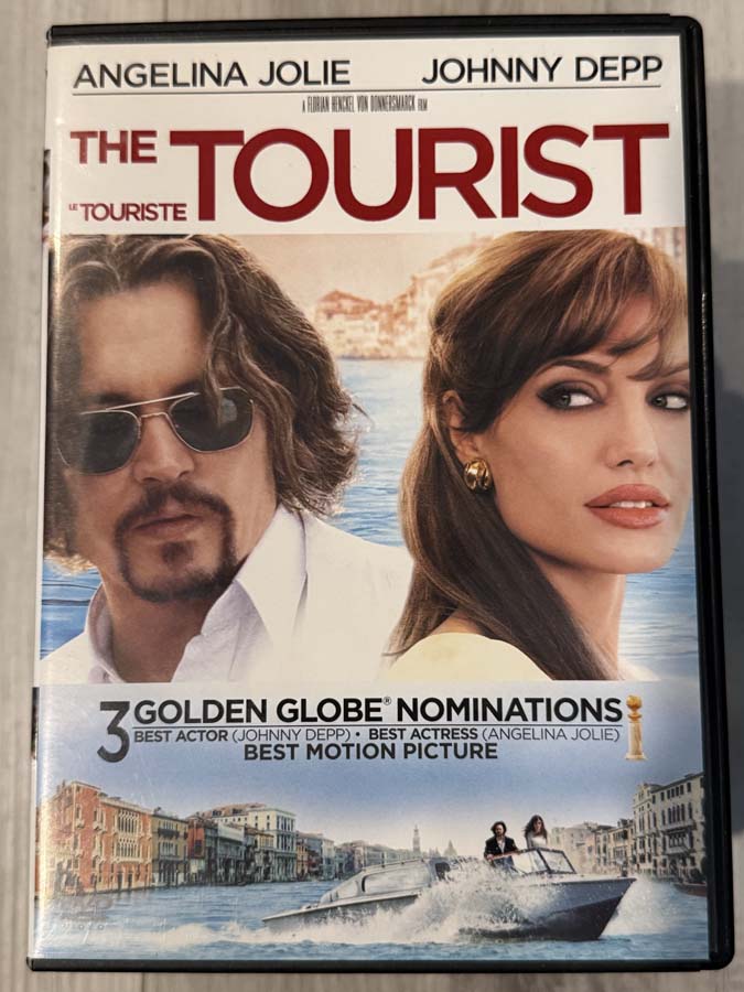 dvd – the tourist (2010)