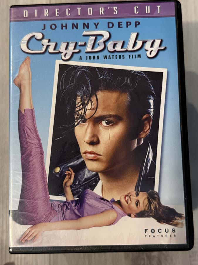 dvd – cry baby (1990)