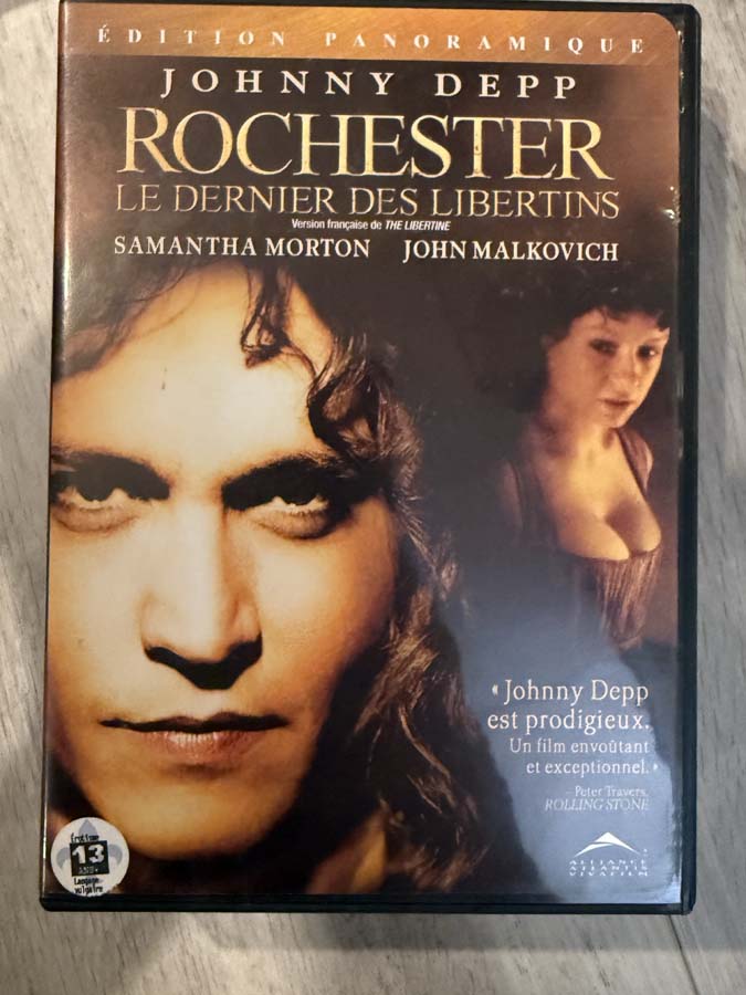 dvd – rochester (2004) the libertine