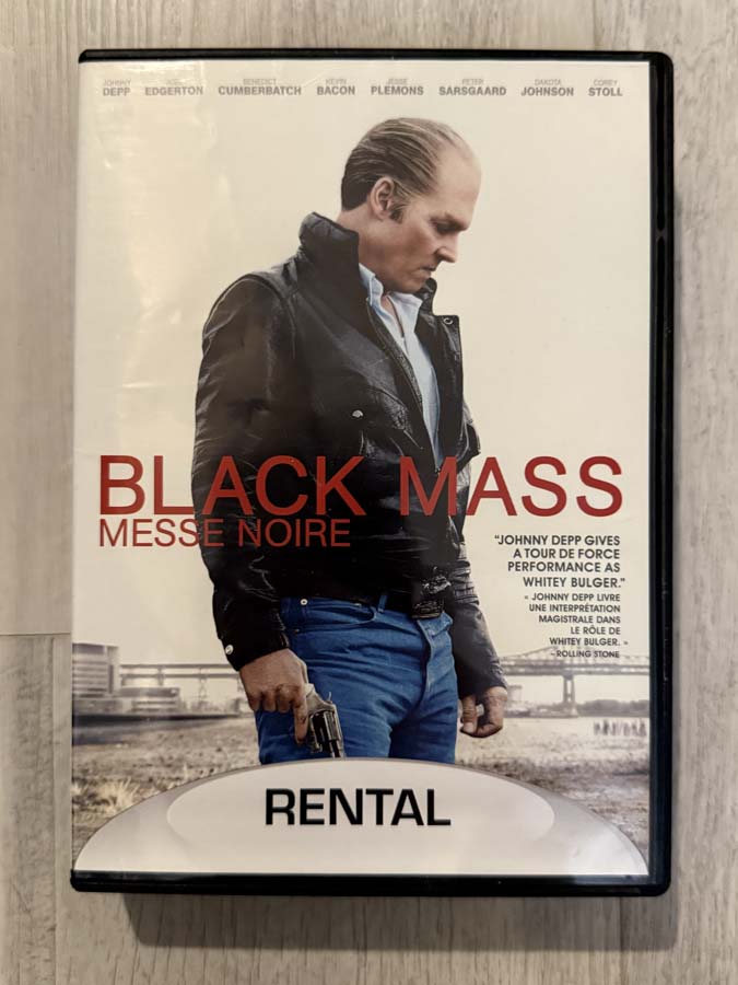 dvd – black mass (2015)