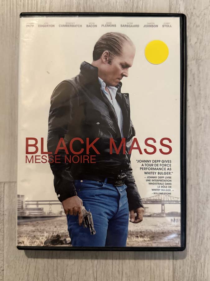 dvd – black mass (2015)
