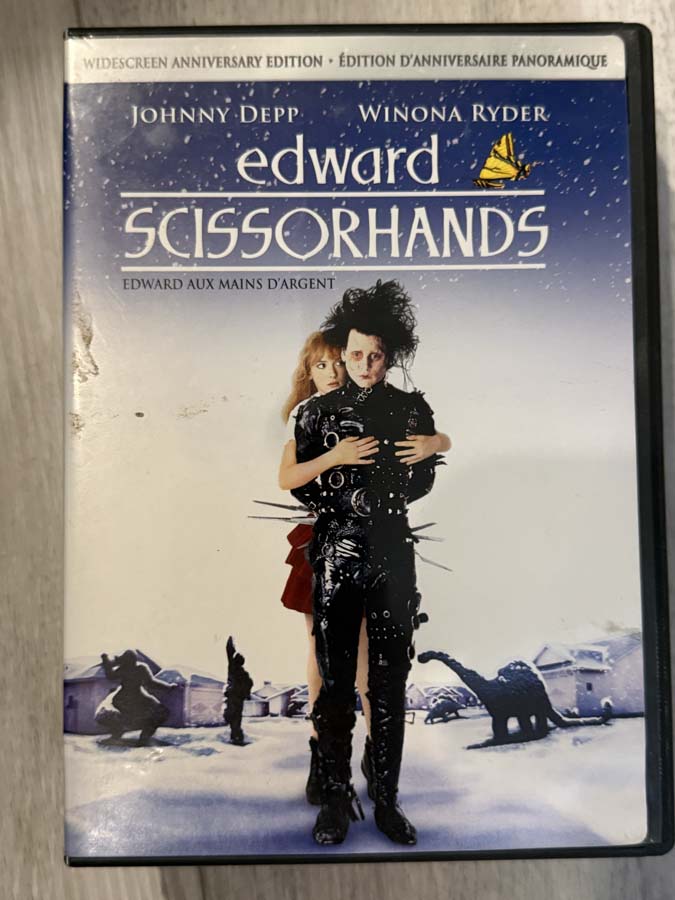 dvd – Edward Scissorhands (1990)