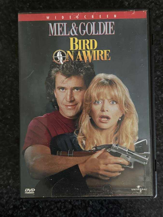 dvd – bird on a wire (1990)
