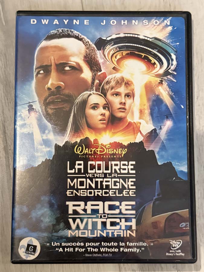 dvd – race to witch mountain (2009)