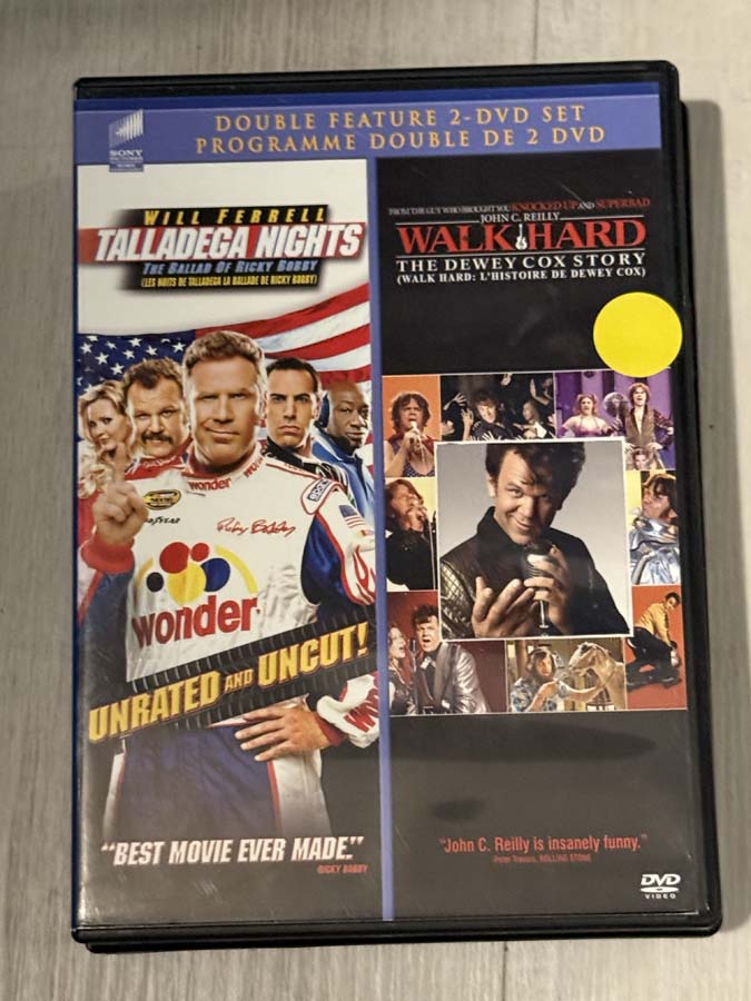 dvd – Talladega Nights / walk hard