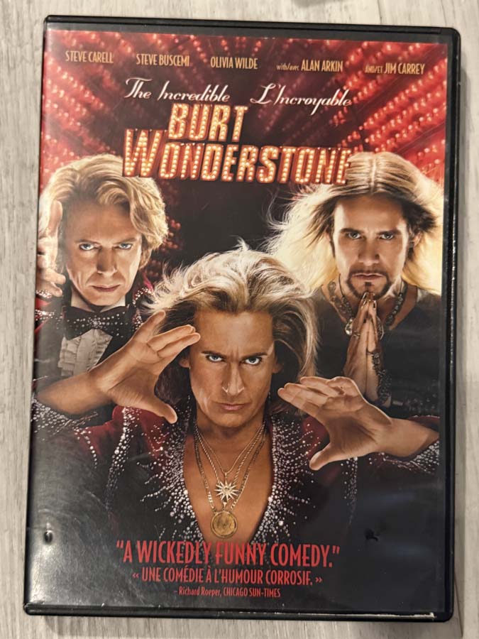 dvd – The Incredible Burt Wonderstone (2013)