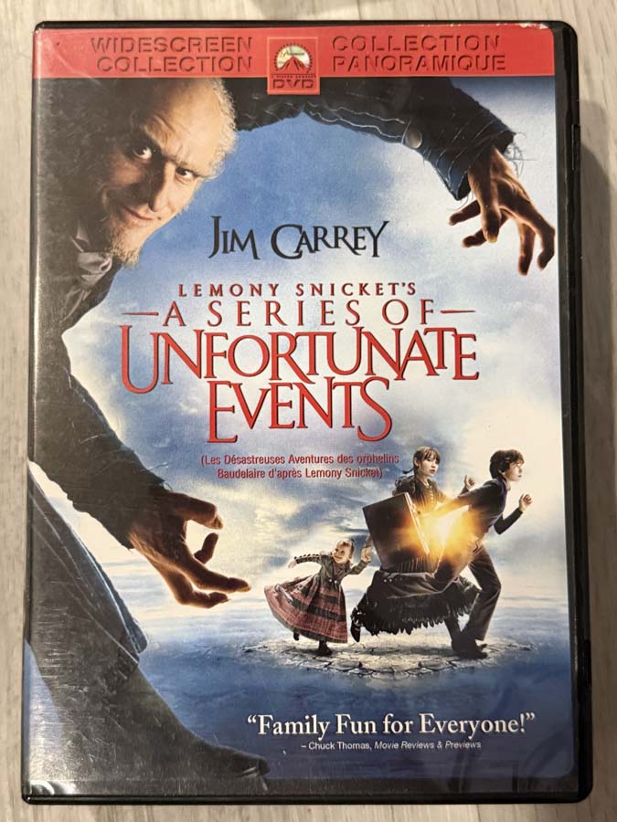 dvd – Lemony Snicket’s A Series of Unfortunate Events (2004)