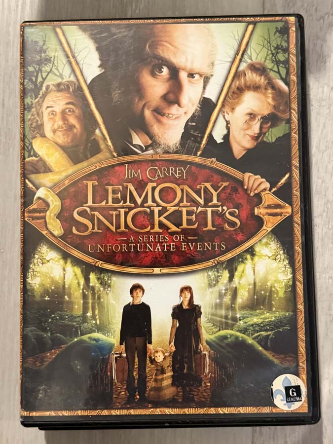 dvd – Lemony Snicket’s A Series of Unfortunate Events (2004)