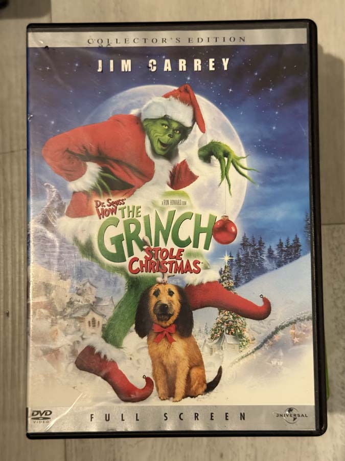 dvd – how the grinch stole christmas (2000)