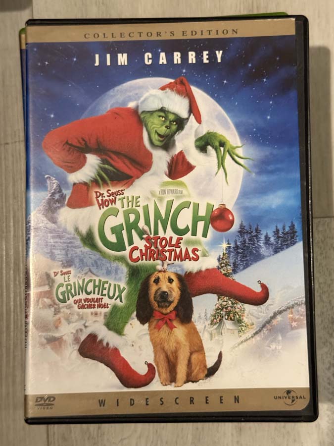 dvd – how the grinch stole christmas (2000)