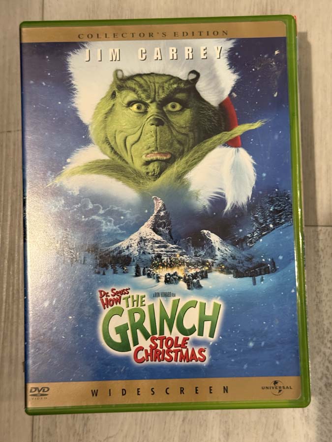 dvd – how the grinch stole christmas (2000)