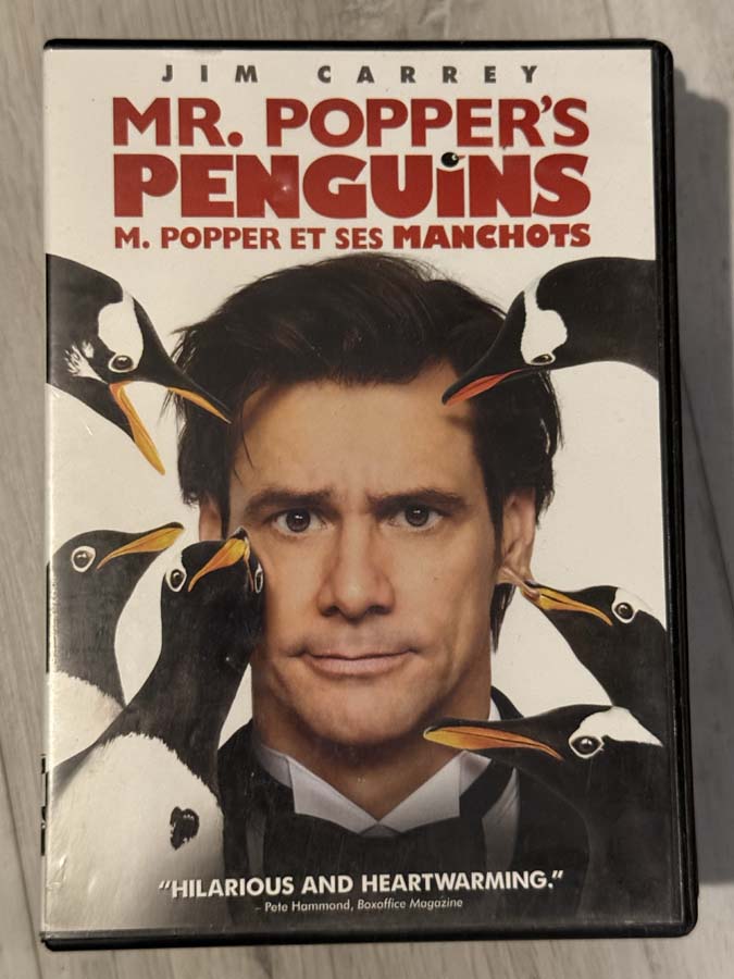 dvd – mr.popper’s penguins (2011)
