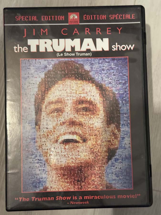 dvd – the truman show (1998)