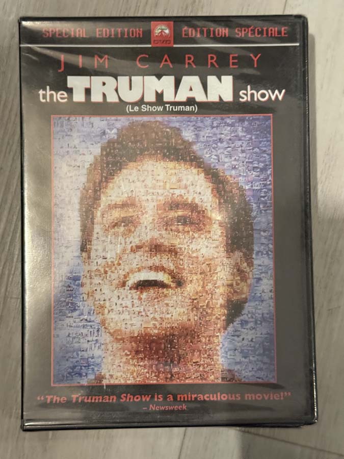 dvd – the truman show (1998) new seal