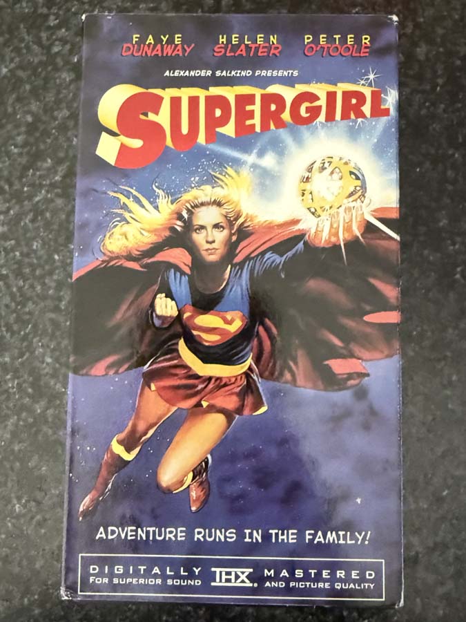 vhs – Supergirl (1984) International Version