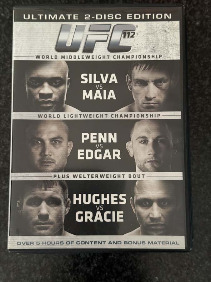 dvd – UFC 112: Invincible